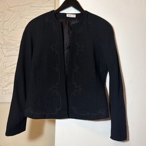 Vintage XS 100% wool blazer